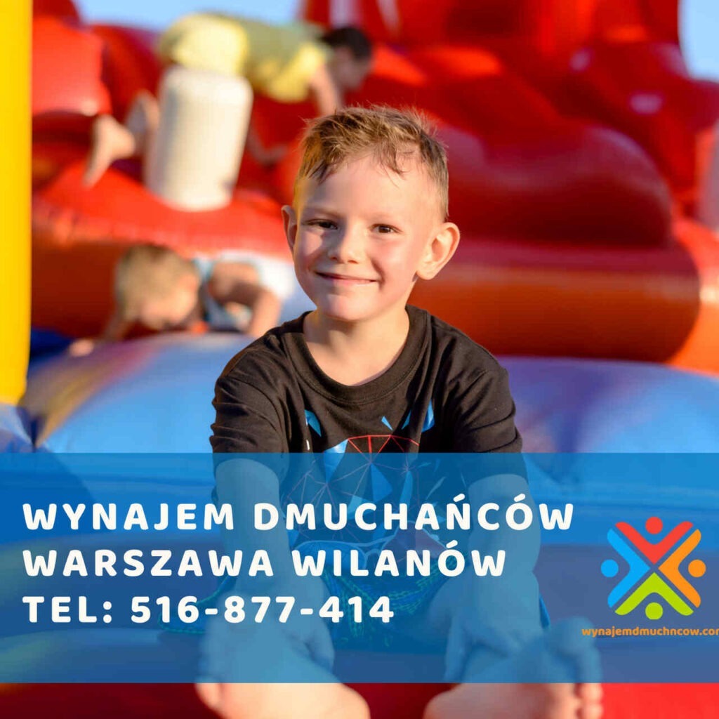 wynajem dmuchańców warszawa wilanów