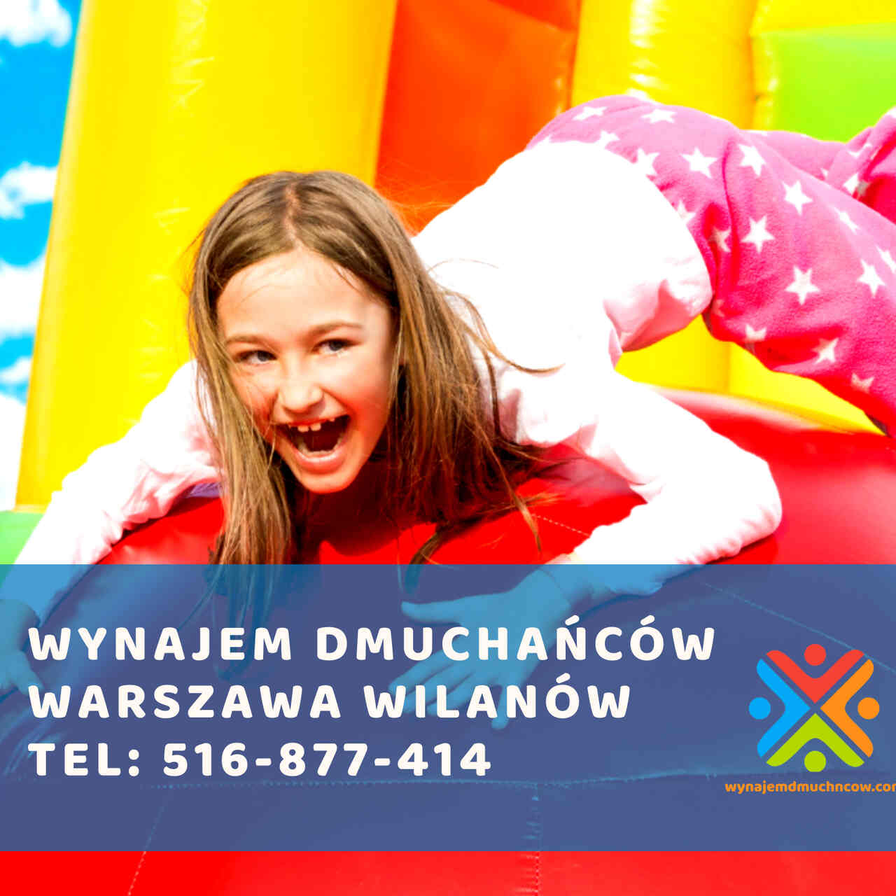 wynajem dmuchańców Warszawa Wilanów