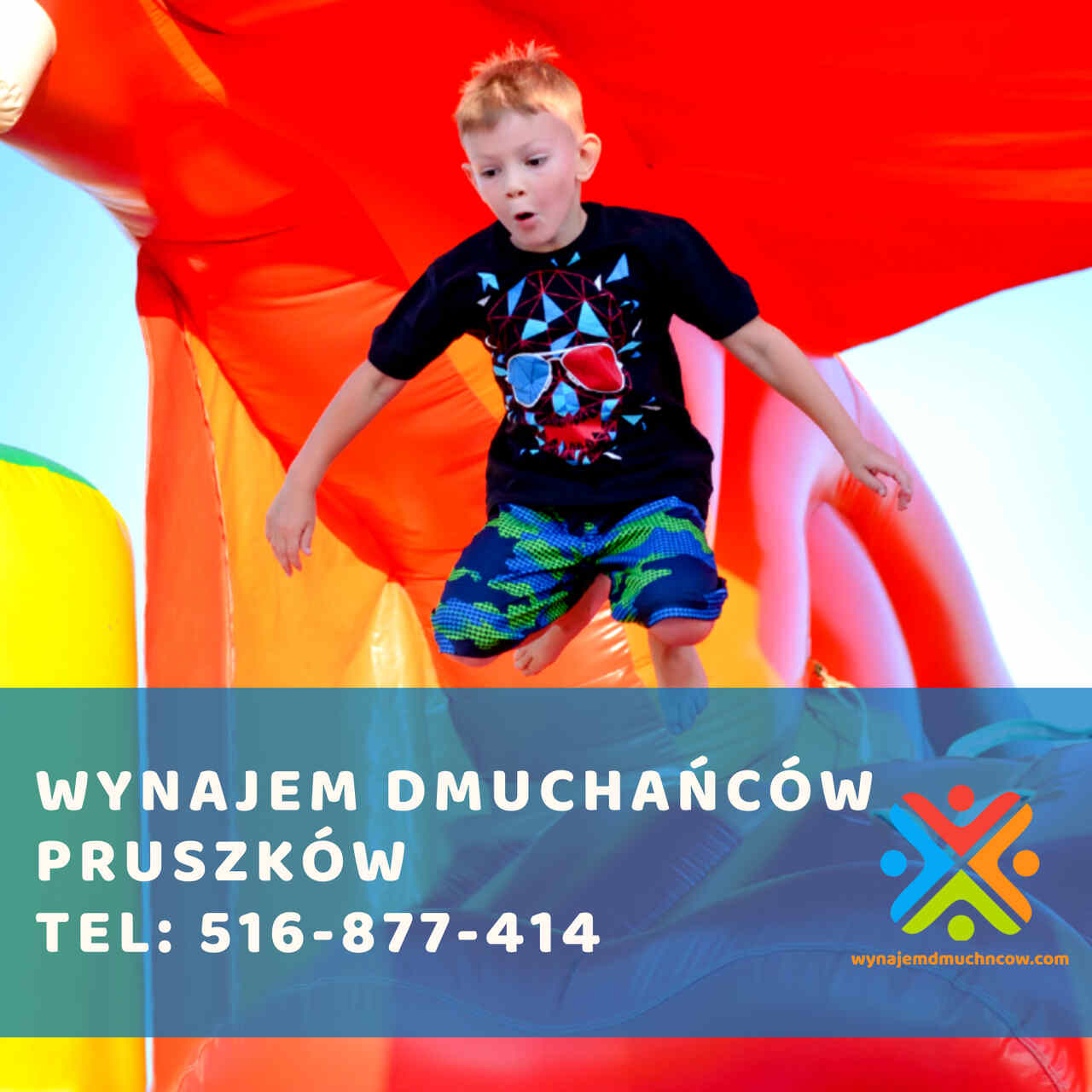 wynajem dmuchańców Pruszków