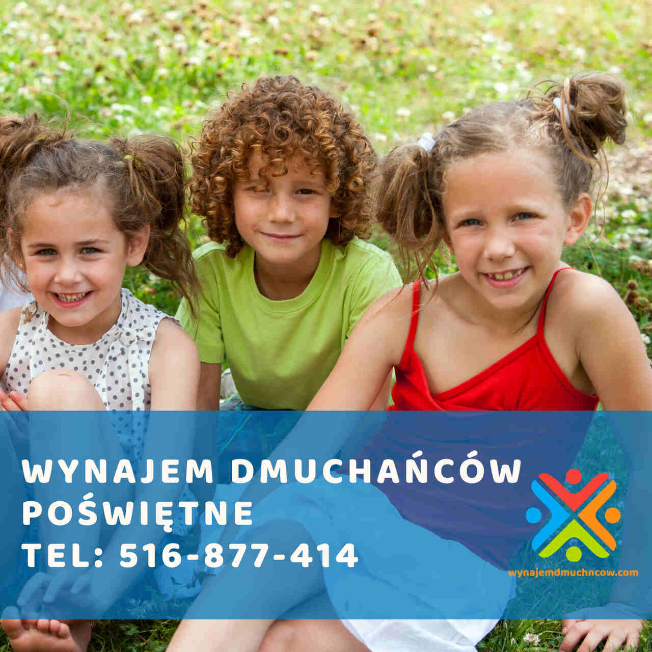 wynajem dmuchańców poświętne