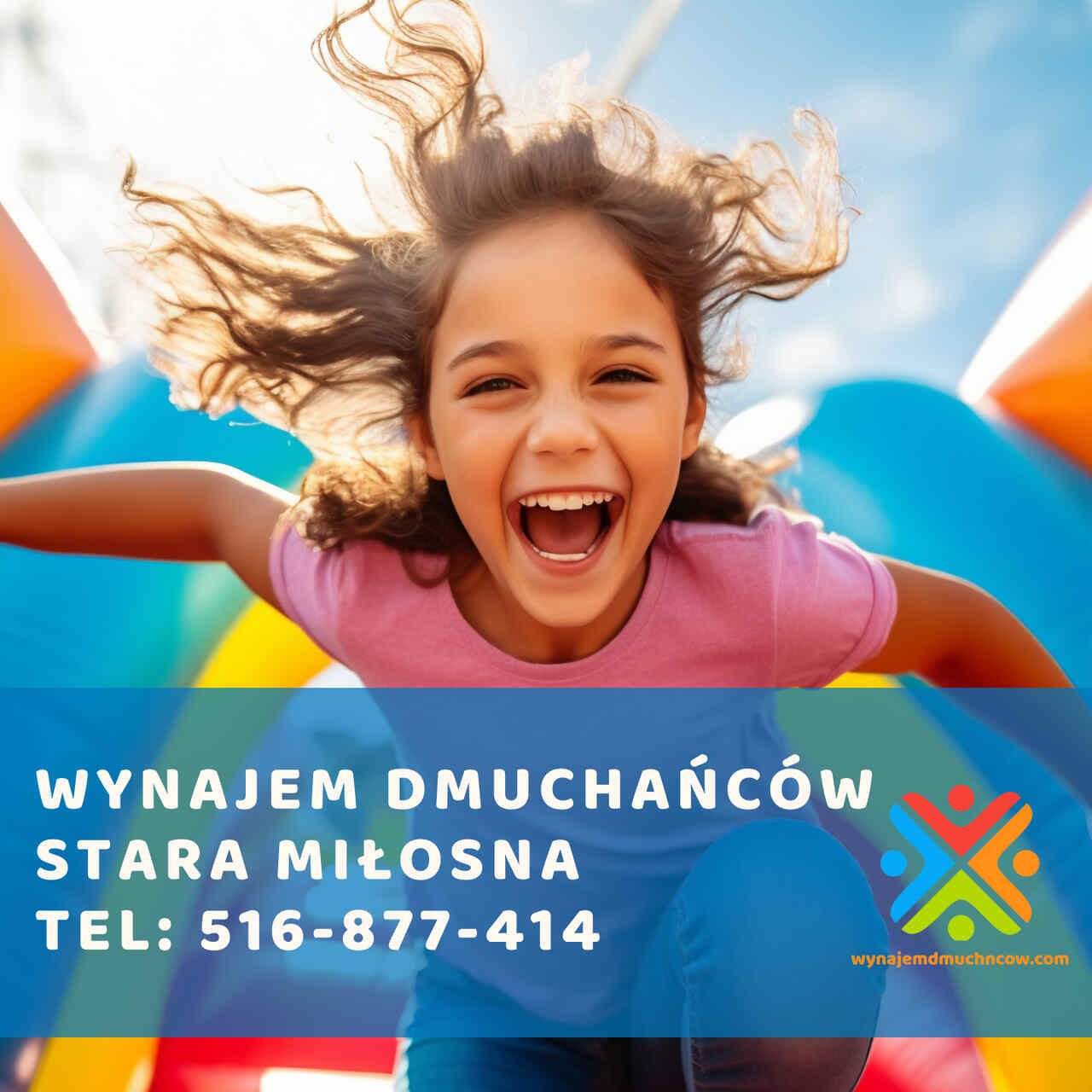 wynajem dmuchańców stara miłosna warszawa wesoła