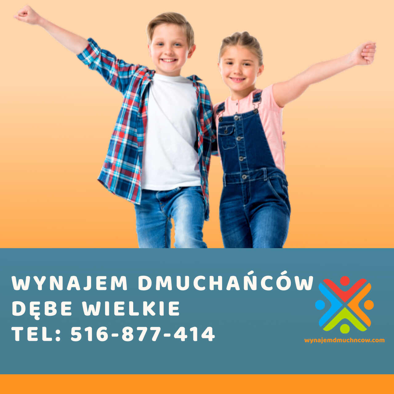 wynajem dmuchańców dębe wielkie