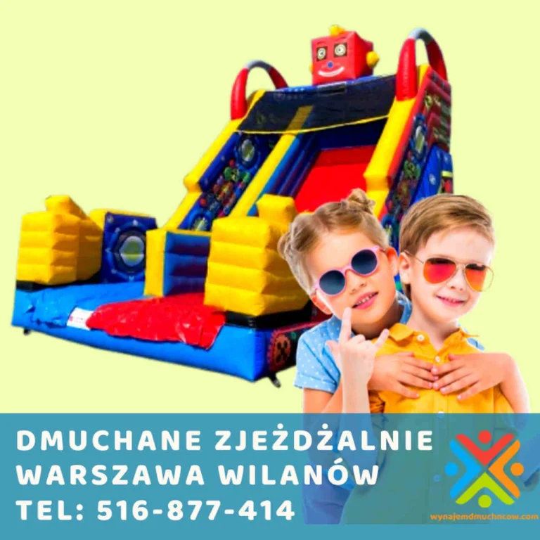 dmuchane zjeżdżalnie warszawa wilanów