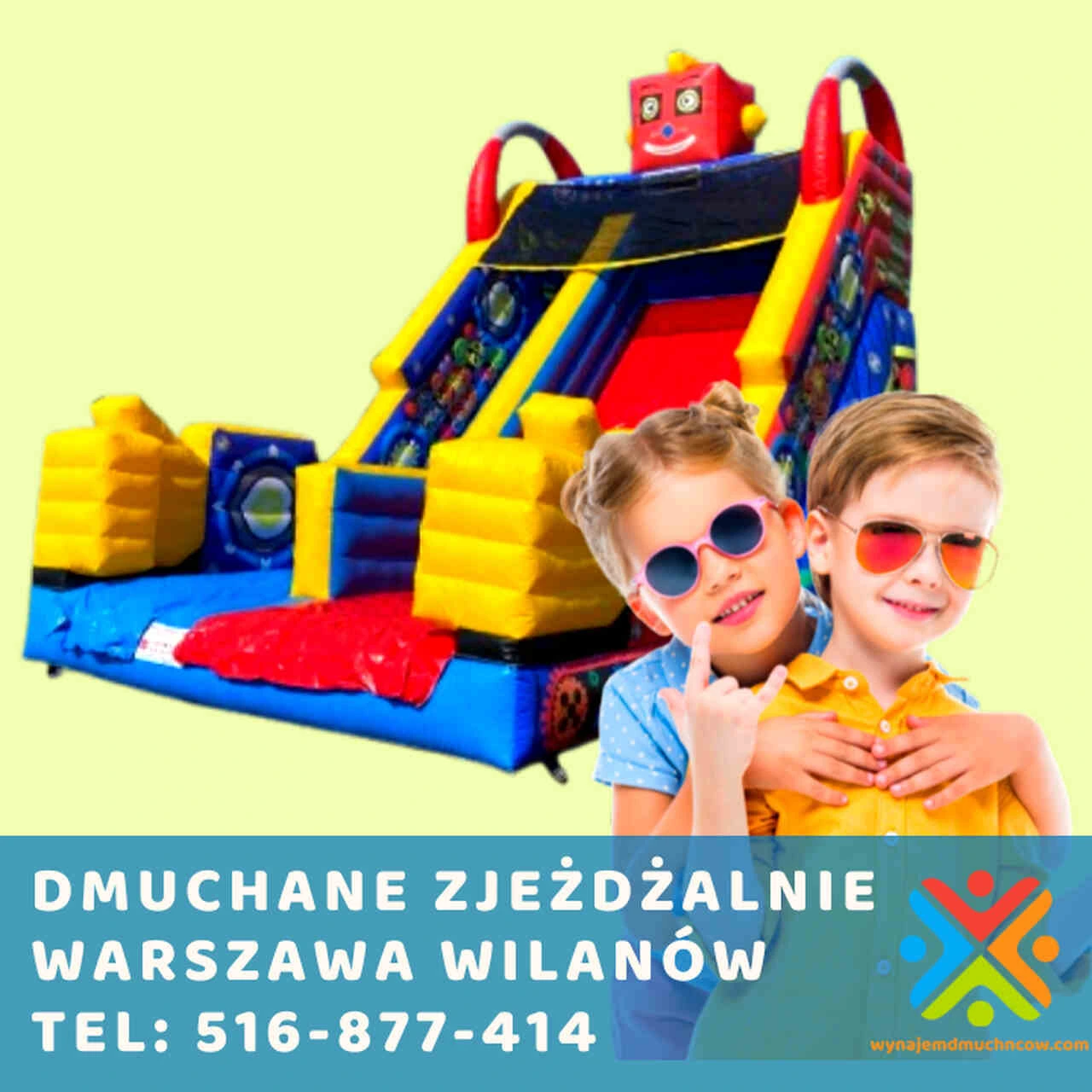 dmuchane zjeżdżalnie warszawa wilanów