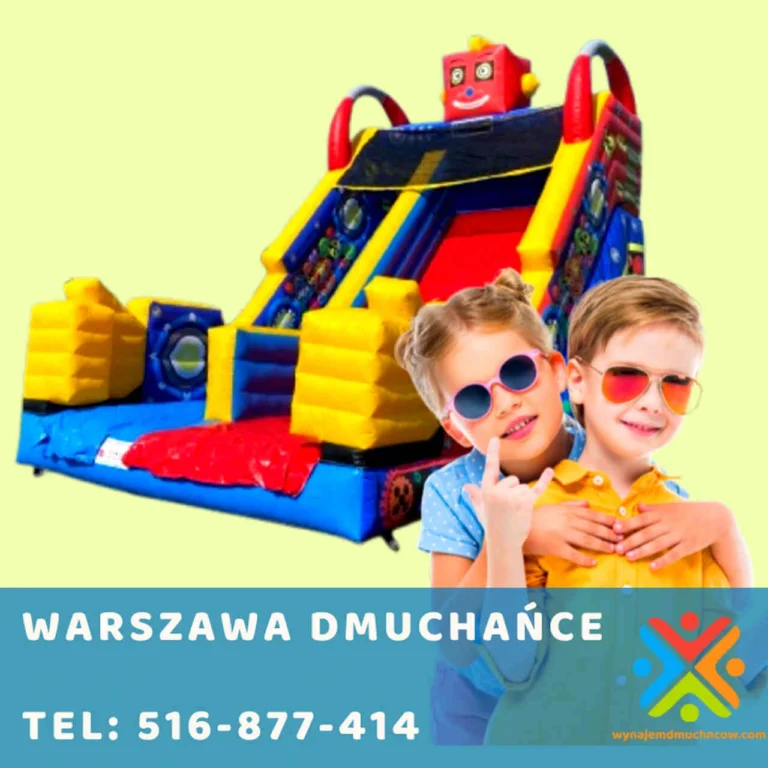 warszawa dmuchańce dmuchane zjeżdżalnie zamki