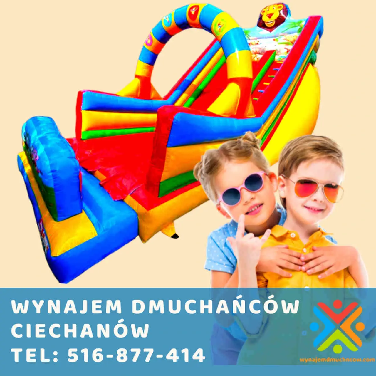 wynajem dmuchańców ciechanów