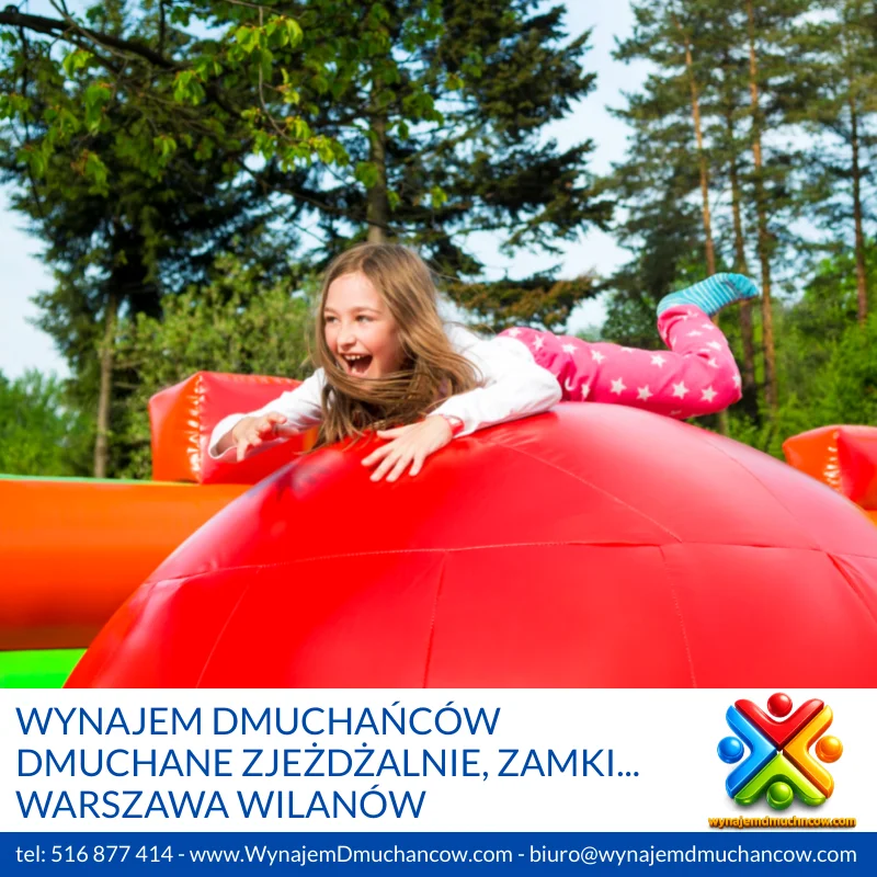 wynajem dmuchańców warszawa wilanów