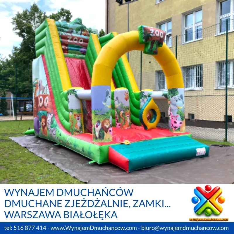 wynajem dmuchańców warszawa białołęka