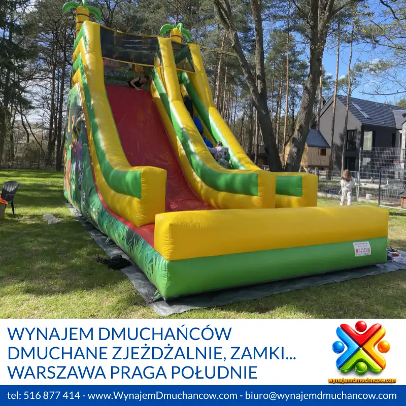 wynajem dmuchańców warszawa praga południe